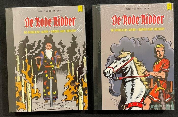 De Rode Ridder 1 & 2 - De Biddeloo jaren - Luxe HC Integraal, Boeken, Stripboeken