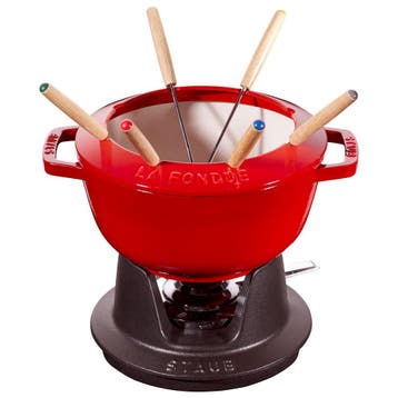 GGM Gastro | STAUB | SPECIALITIES - Fondue set - Ø 200mm - |, Verzenden, Nieuw in verpakking