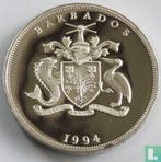 Barbados 5 dollars 1994 (PROOF) Portuguese explorer Pedr..., Verzenden, Losse munt, Goud