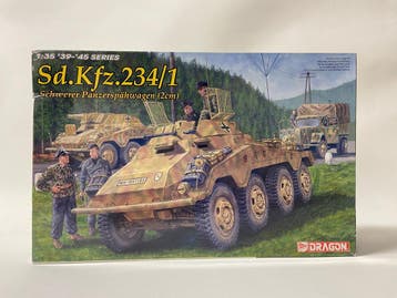 Sd.Kfz. 234/1 Schwerer Panzerspähwagen (2cm), Verzenden, Nieuw