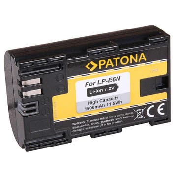 Canon LP-E6N accu (Patona), Verzenden, Nieuw