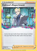 Colress Experiment  155/196 Reverse  Holo lost Origin, Ophalen of Verzenden, Nieuw, Losse kaart, Foil