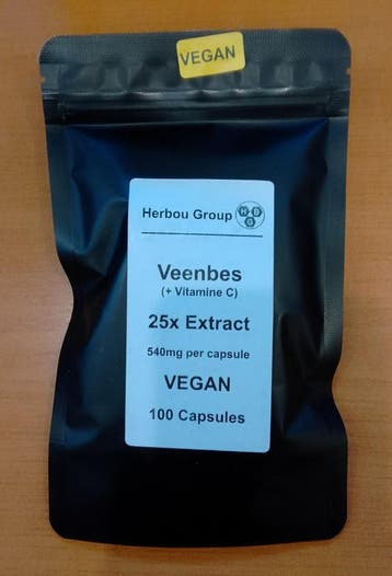 Cranberry (Veenbes) 25:1 - 100 capsules a 540mg, Verzenden, Nieuw, Poeder of Drank