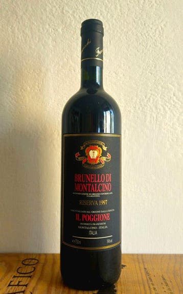 1997 Il Poggione - Brunello di Montalcino Riserva - 1 Fles, Verzamelen, Wijnen, Nieuw