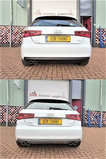UITLAAT GESCHIKT VOOR A3 8V SPORTBACK HATCHBACK | S3-Style, Ophalen of Verzenden, Nieuw, Audi