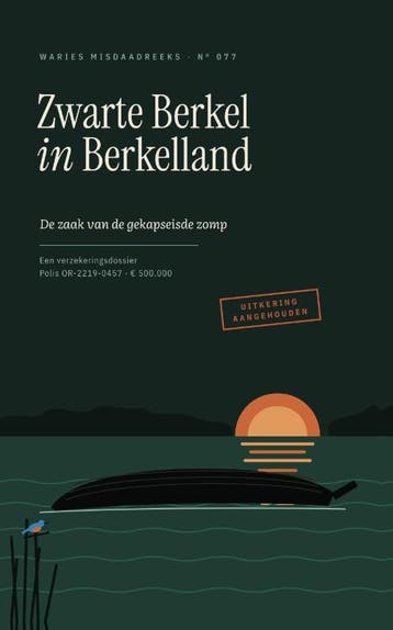 Zwarte Berkel In Berkelland | B.V. Waries | Nieuw, Ophalen of Verzenden, Nieuw, B.V. Waries