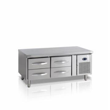 Gekoelde werkbank met 4 laden | 1360x700x(h)680mm, Verzenden, Nieuw in verpakking