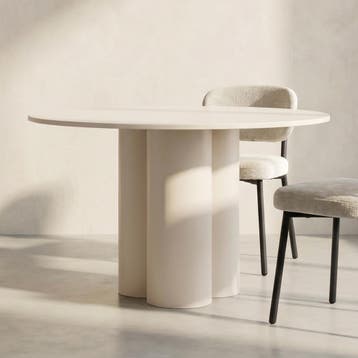 *WOONWINKEL* Design Eettafel Beige, Verzenden, Nieuw