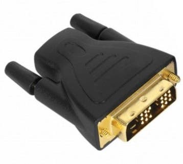 DVI Male - HDMI verloop- stekker, Spelcomputers en Games, Games | Overige, Ophalen of Verzenden, Nieuw