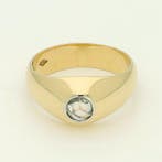 Ring - 18 karaat Geel goud Diamant (Natuurlijk), Sieraden, Tassen en Uiterlijk, Ringen, Nieuw