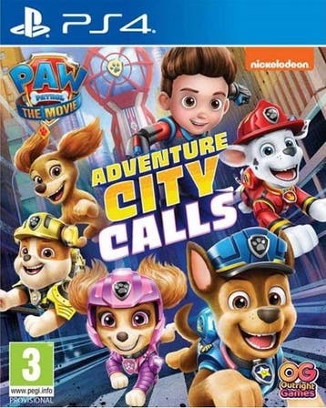Paw Patrol The Movie Adventure: City Calls PS4 Met garantie!, 2 spelers, Ophalen of Verzenden, Zo goed als nieuw, Vanaf 3 jaar