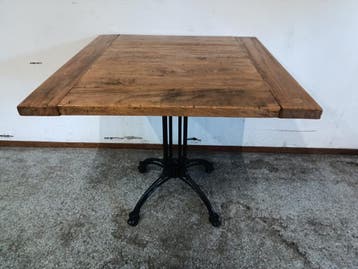 Terrastafel - B80 x D80 x H73 cm - hout