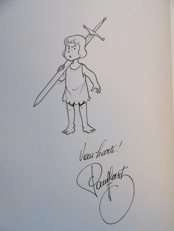 Suske en Wiske - De Schat van Beersel met fantekening van, Nieuw