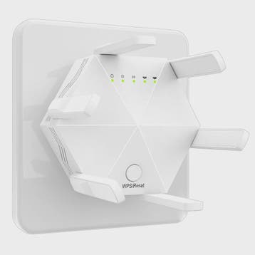 1200Mbps WiFi Repeater met 6 Antennes: Krachtige Signaalvers, Verzenden, Nieuw