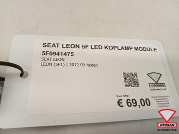 Seat Leon 5F Led Koplamp Module Starter 5F0941475, Ophalen, Gebruikt, Seat
