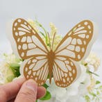 Cake topper 3D decoratie vlinders of muur decoratie met, Ophalen of Verzenden, Nieuw
