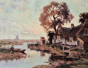 G.J van Delfgaauw (1876-1947.) - Omgeving Monster.
