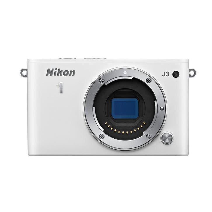 Nikon 1 J3 Systeemcamera Body - Wit, Audio, Tv en Foto, Fotocamera's Digitaal, Zo goed als nieuw, Verzenden