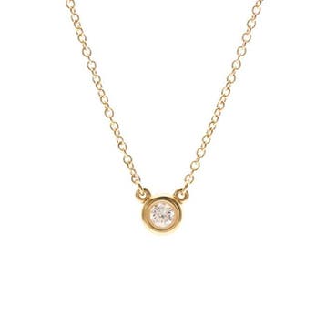 Tiffany & Co. - Ketting met hanger roze goud