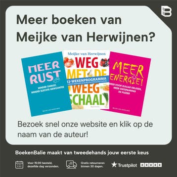 Weg met de weegschaal 9789000313105 Meijke van Herwijnen, Boeken, Verzenden, Gelezen, Meijke van Herwijnen