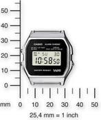 Dameshorloge 33,2 mm - Zilverkleurig Casio Vintage A158WEA-1, Verzenden, Nieuw