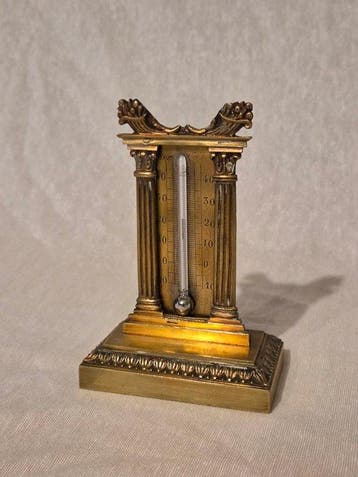 Thermometer - Messing - Réaumur-schaal