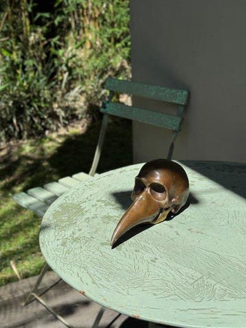 sculptuur, NO RESERVE PRICE - Bronze statue - of a mystical