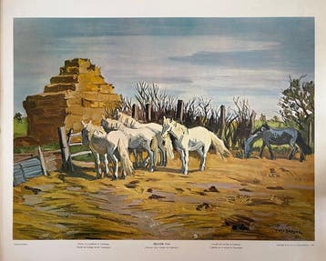 Yves Brayer (1907-1990) - Chevaux