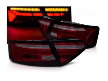 LED bar achterlichten Red Smoke dynamisch geschikt voor Audi, Verzenden, Nieuw, Audi