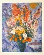 Marc Chagall (1887-1985), after - Blumenstrauß Le Bouquet