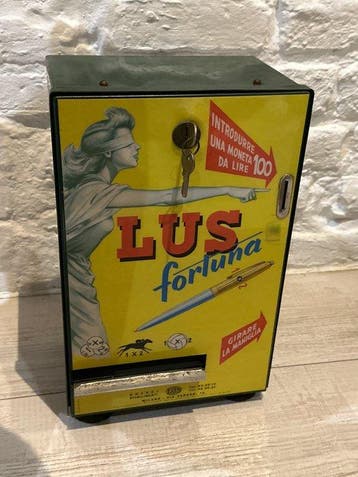 Lus fortuna - Automaat - Bic-pennenverkoopautomaat
