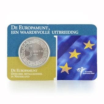 5 Euro 2004 Europamunt UNC Coincard, Verzenden