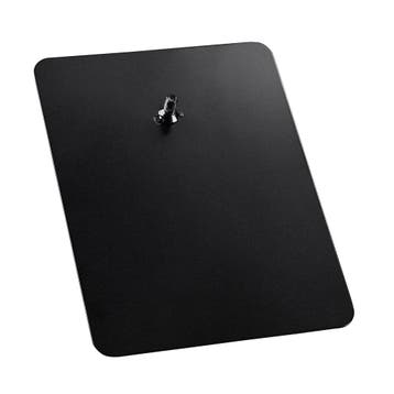 Stalen Voetplaat / Standaard voor posterframes - Zwart -...