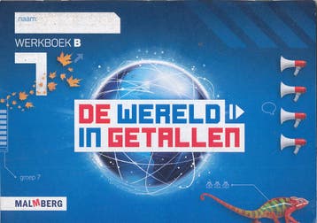 De wereld in Getallen versie 5 werkboek B groep 7 (per stuk), Boeken, Schoolboeken, Verzenden, Nieuw