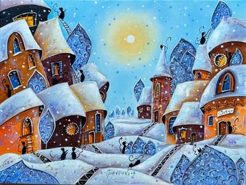 Nataly Grinchenko (XX) - Winters Tale City of Cats