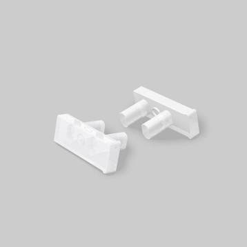 END CAP MET KABELOPENING | SLASH | 8MM | 20 STUKS, Nieuw