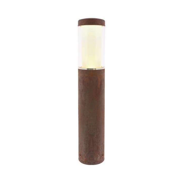 Inlite Liv Low Corten, Tuin en Terras, Buitenverlichting, Waterbestendig, Netvoeding, Minder dan 50 watt, Nieuw, Aluminium, Staande lamp