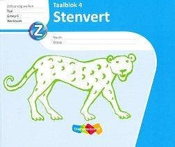 Stenvert taalblok 4 Groep 6 (per stuk), Verzenden, Nieuw