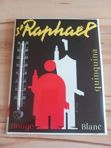 Thermometer - Aluminium - Glacoïde 1950 gd formaat - Raphael