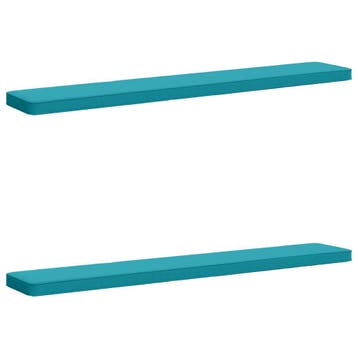 vidaXL 2-delige Bankkussens VUGHT 2 pcs 100% Polyester, Verzenden, Nieuw
