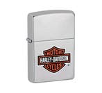 Zippo Harley Davidson Chrome, Verzamelen, Rookartikelen, Aanstekers en Luciferdoosjes, Verzenden, Nieuw, Aansteker