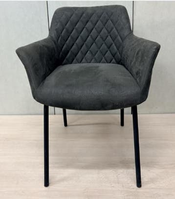 Bronx71 Miami club fauteuil (Antraciet), Ophalen of Verzenden, Gebruikt