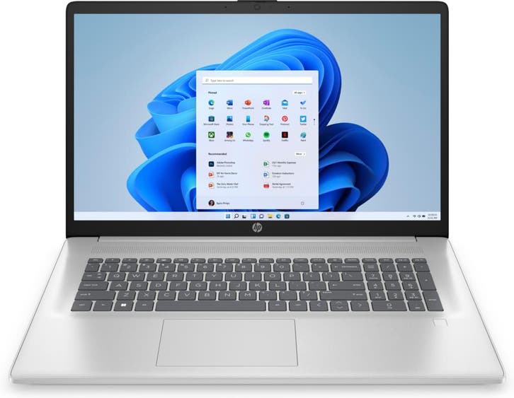 HP 17 | RYZEN 7-7730U | 16GB | 1000GB SSD | 17.3 INCH FH..., Computers en Software, Windows Laptops