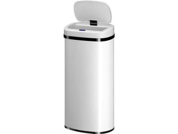 Automatische Prullenbak - Sensorprullenbak - 70 Liter - Wit, Verzenden, Nieuw