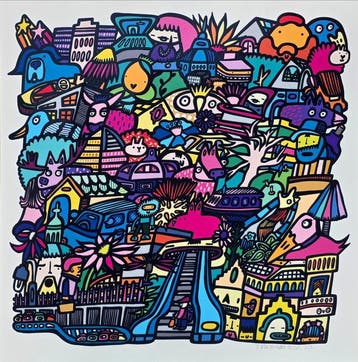Kev Munday - There and Back - Limited Edition Giclee Print