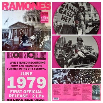 THE RAMONES - Summer In The City (Live From San Francisco, Nieuw in verpakking