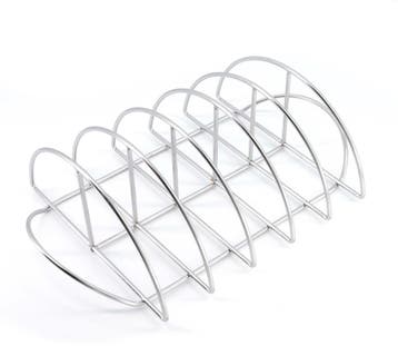 Grill Guru Spare Rib Rack Deluxe – RVS – 40 cm – Sparerib, Verzenden, Nieuw