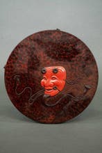 Signed Sunsh Munetake  - Bord - Hout, Lacca - Een