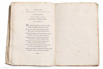 Bodoni / Manara - Poesie - 1801