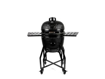 Yakiniku Black Edition basic kamado barbecue - Medium, Tuin en Terras, Houtskoolbarbecues, Verzenden, Nieuw
